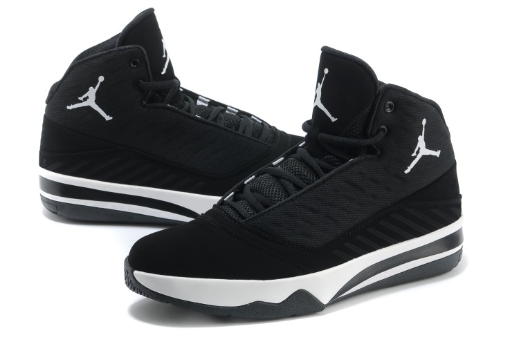 Jordan B`MO Black White Shoes